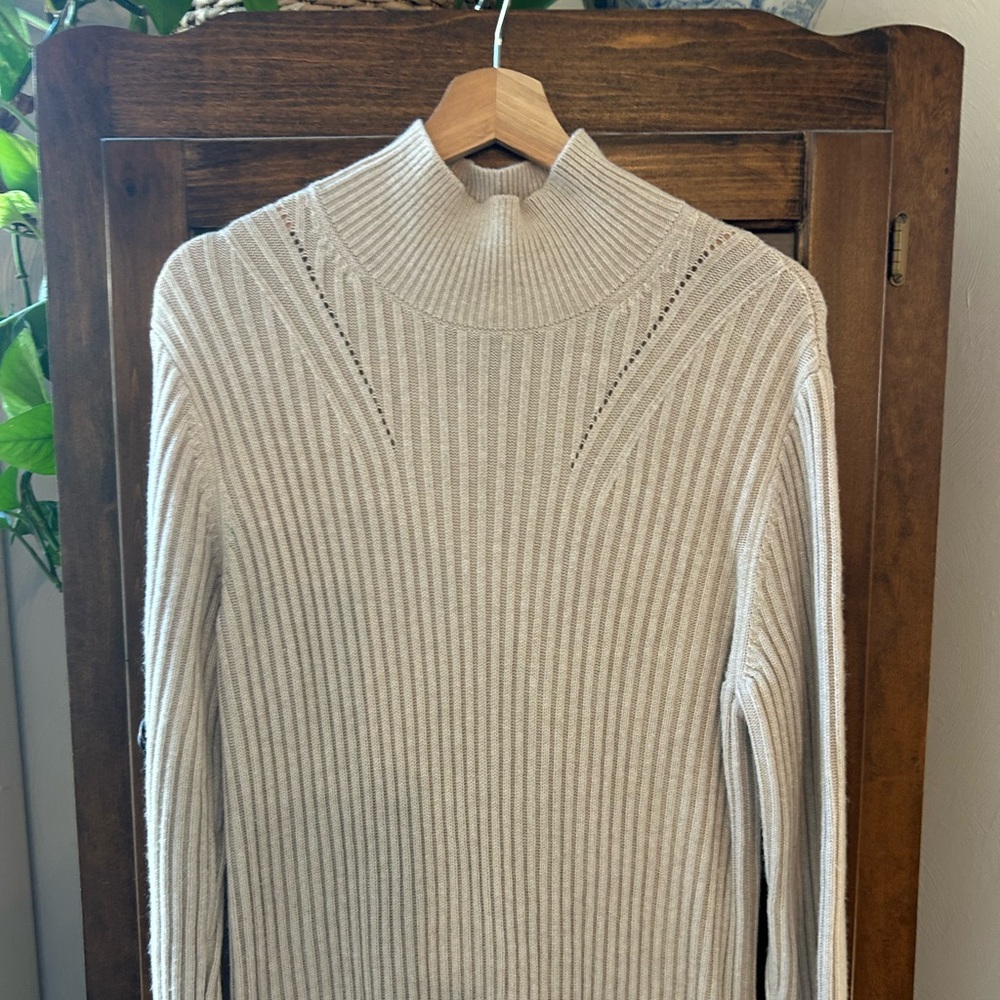 & Other Stories Beige Oatmeal Sweater Dress - Small - Picture 3 of 6